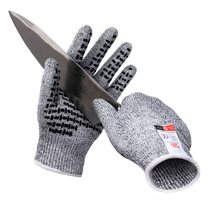 Anti-Snijden Werk Handschoenen Snijbestendige Anti-Slip Super Grip Tuin Handschoenen Voor Metalen Werk Keuken slager Handen Bescherming