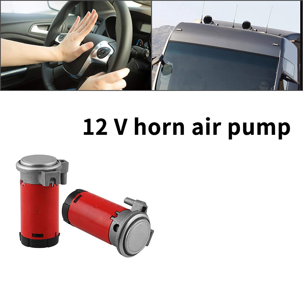 per trombe d'aria 12V compatibile camion veicolo treno moto sirena corno corna Claxon multi-tono compressore d'aria auto portatile