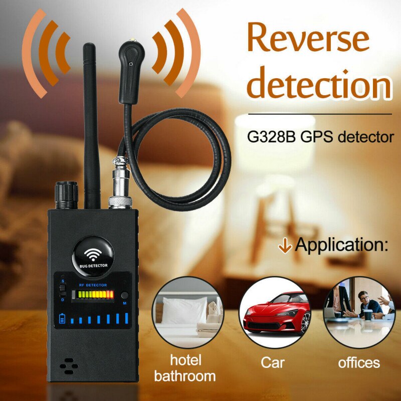 G328 Draadloze Mini Camera Finder Bug Tracker Draagbare Radio Scanner Anti Spy Rf Detector Met Gps Signaal Anti-afluisteren
