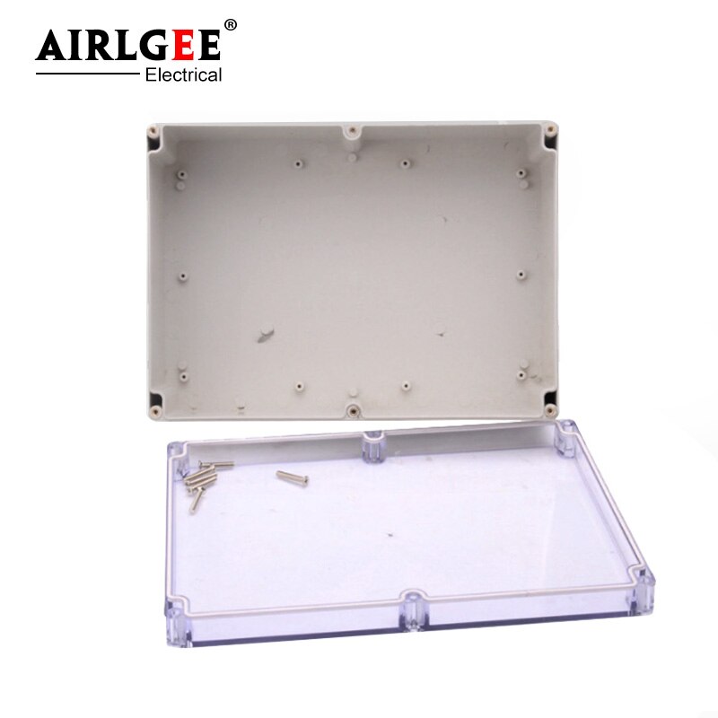 290*210*100mm ABS/PVC plastic electrical IP65 waterproof junction box free custom opening control panel box