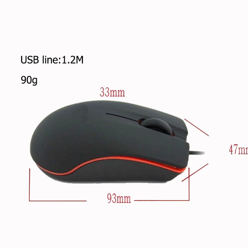 Mini Wired Mouse Frosted Surface 1200DPI Optical USB 2.0 Pro Gaming Mouse Optical Mice For Computer PC Laptop
