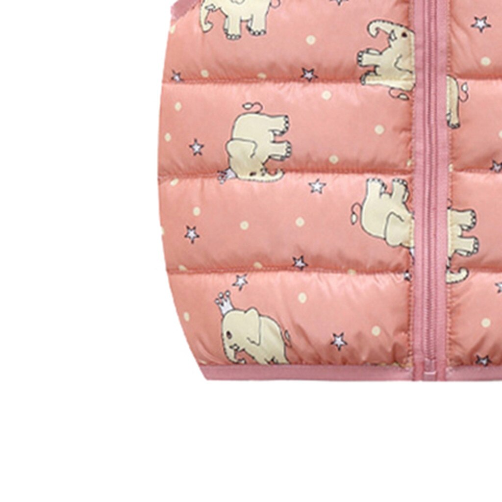 Enfants gilet vêtements d'extérieur manteaux d'hiver enfants vêtements à capuche coton garçons filles gilet pour l'âge de 1-4 ans