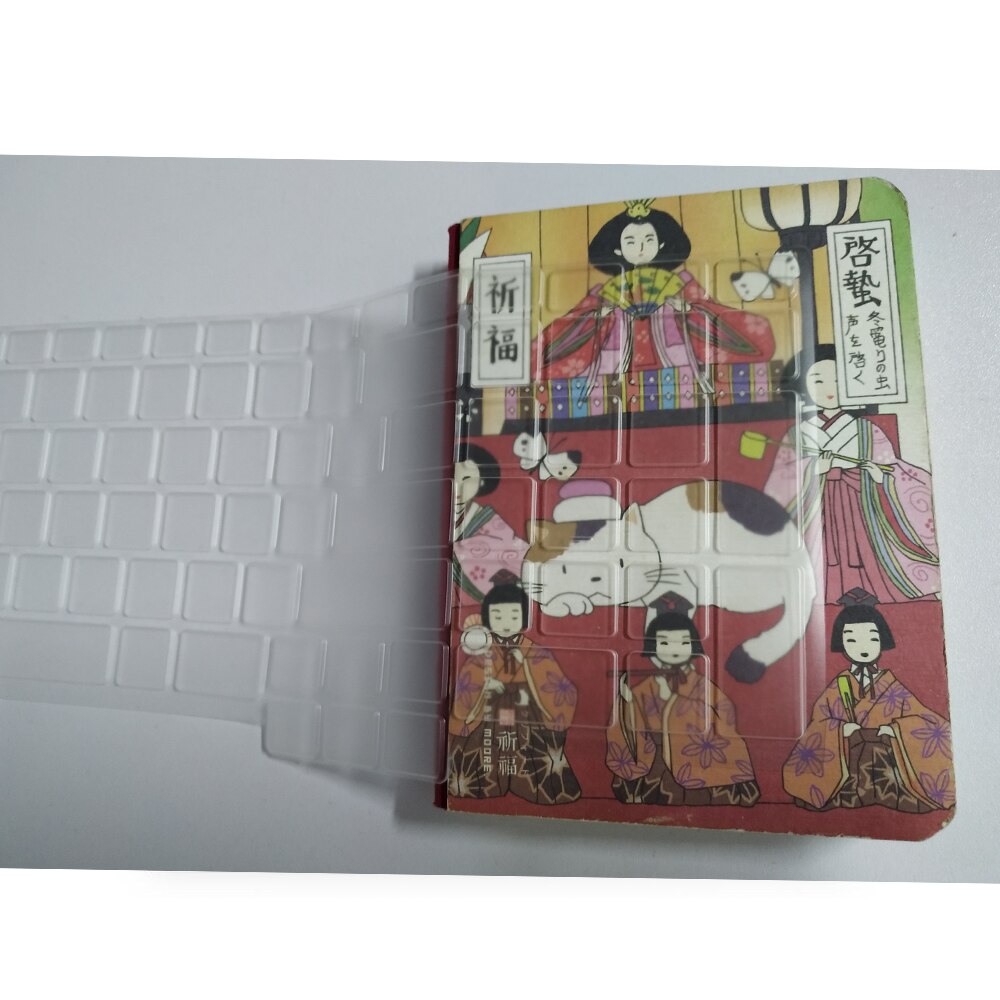 Keyboard Covers M17 for Dell Alienware M17 R3 R2 17 3 inch laptop protective cover silicone clear Transparent  