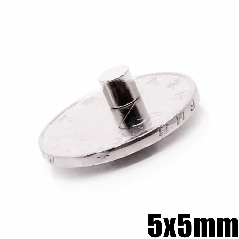 20/50/100/200/500 stücke 5x5mm neodym Magnet 5mm * 5mm starke Selten Erde neodym NdFeB dauerhaft magneten 5x5mm magnetische 5mm * 5mm