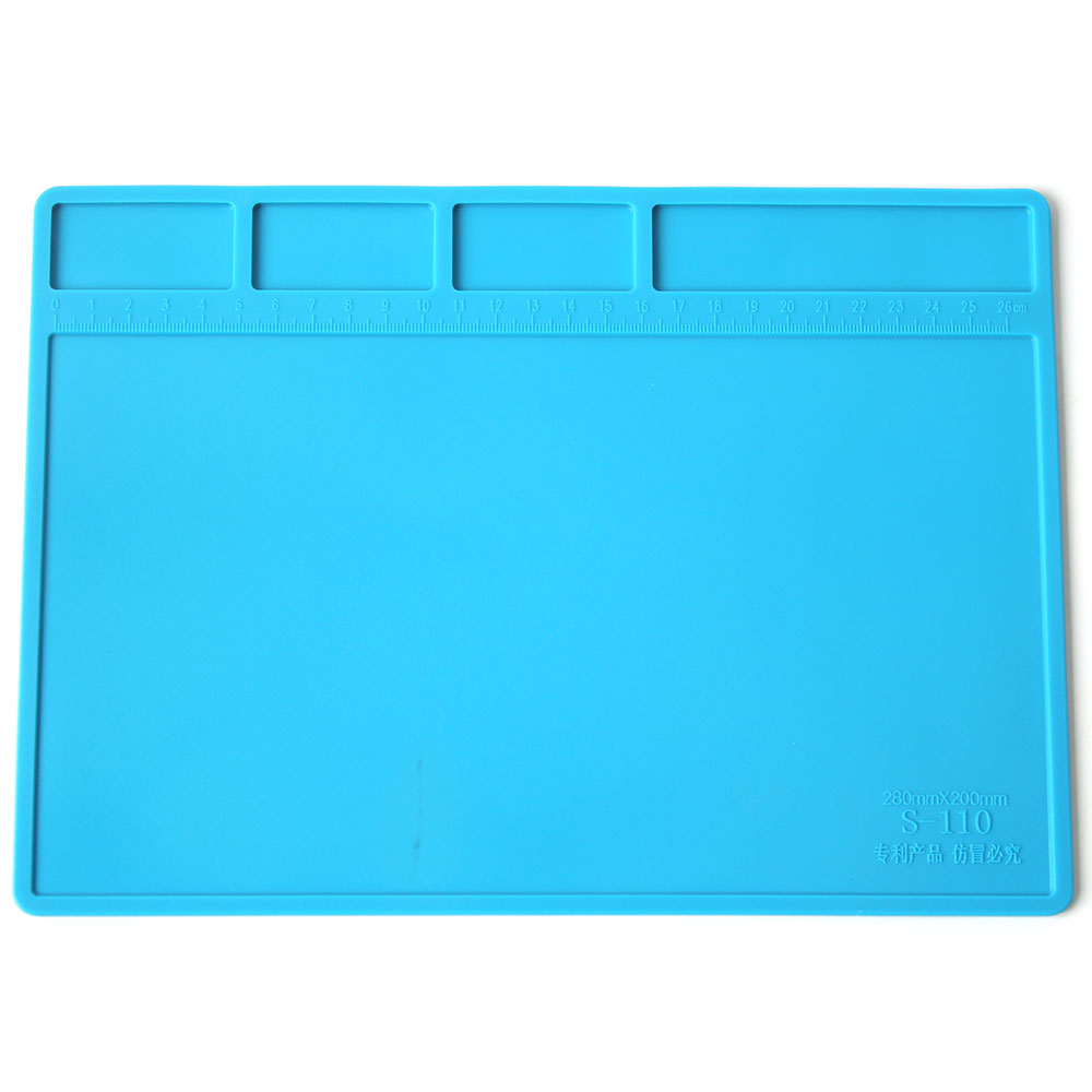 Anti-Static Heat-Resistant Work Table Soldering Station Iron Telephone Computer Repair Anti-Magnetic BGA Insulator Silicon Pad