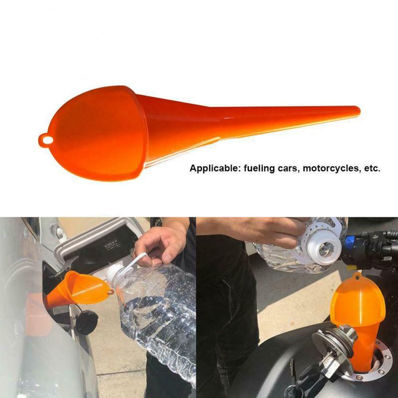 Auto Styling Plastic Vultrechter Uitloop Giet Olie Tool Benzine Diesel Olie Vullen Apparatuur Auto Motorfiets Voertuig Accessoires