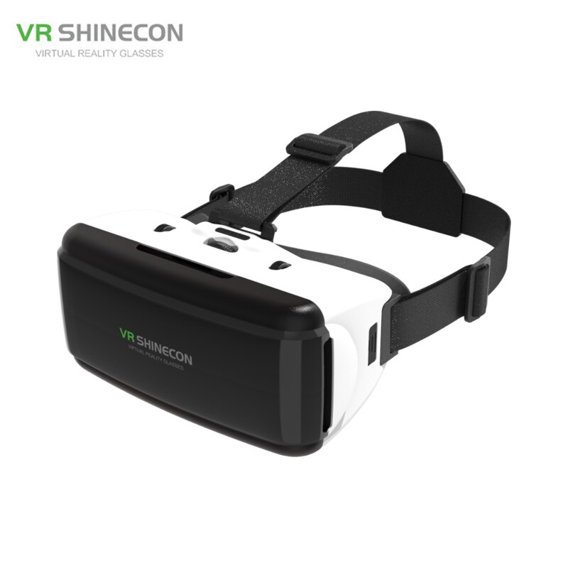 Original VR Virtual Reality 3D Glasses Box Stereo VR Google Cardboard Headset Helmet for IOS Android Smartphone Bluetooth Rocker: G06 