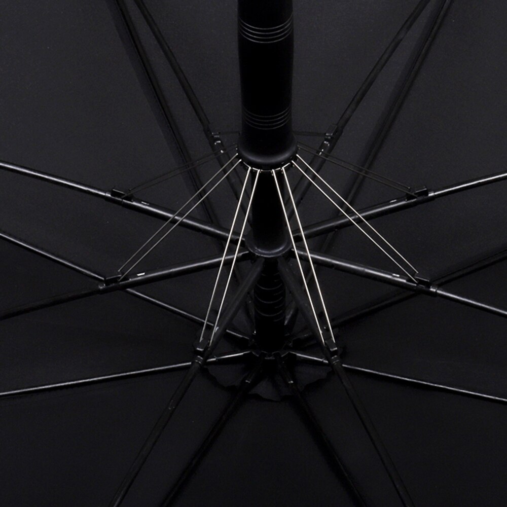 Parachase Big Umbrella Men Women Rain Double Layer Windproof 8 Ribs Wood Long Handle Umbrella Automatic Strong Guarda Chuva