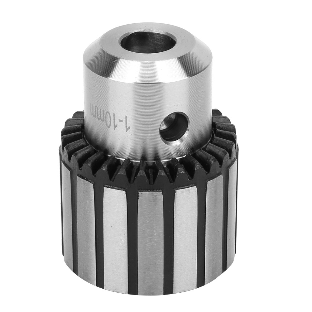 B12 Key Type Drill Chuck High Speed Steel High Accuracy Taper Mounted Drill Chuck 1-10mm Clamping Range