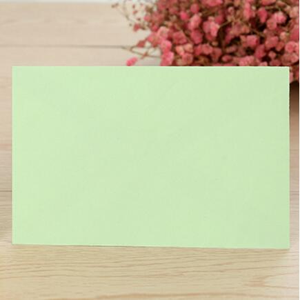 100 pcs/lot bonbons/papier Kraft 10 enveloppes vierges de couleur 118x82mm enveloppes de carte bancaire cartes de voeux Mini enveloppes carte de membre: 8