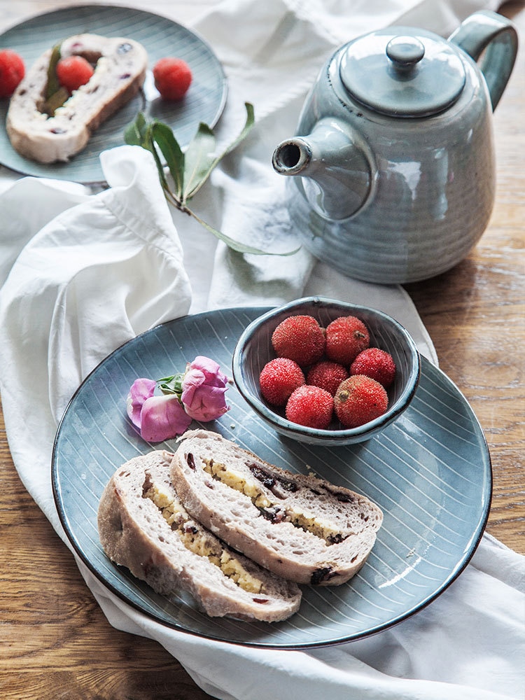 Nordic retro servies thuis Japanse keramische kom soepkom eten rijst kom creatieve slakom grote instant noodles