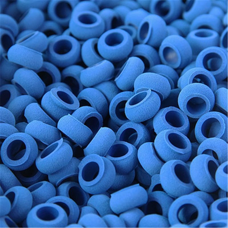 OOTDTY 90pcs Slime Sponge Rings For Slime Charms Supplies For Butter Fluffy Cloud Slime Clear Slime Kit Stuff Decor: Wide-5