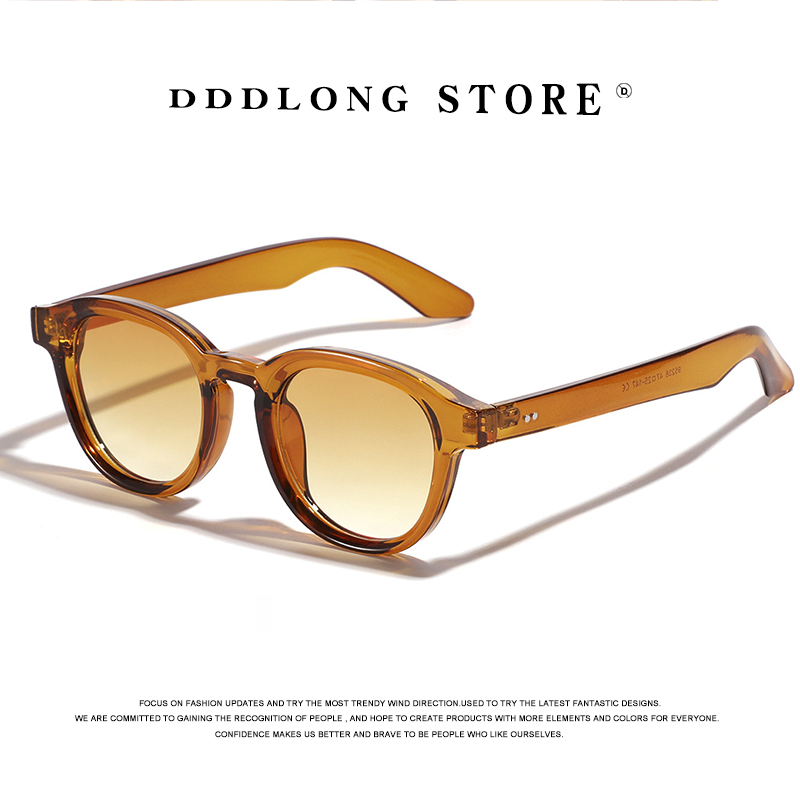 Dddlong Retro Ronde Zonnebril Dames Heren Zonnebril Klassiek Uv400 Outdoor Tinten D387
