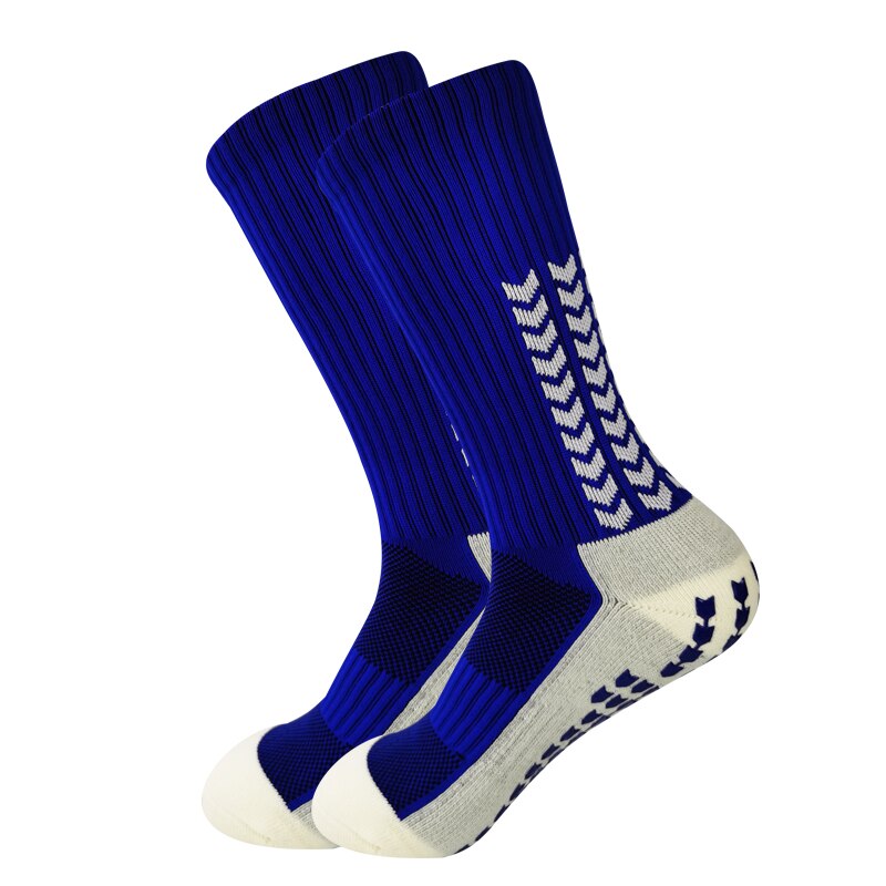 Calcetines de fútbol para hombre y mujer, medias deportivas antideslizantes con fondo de silicona, medias de agarre para baloncesto: Rosa