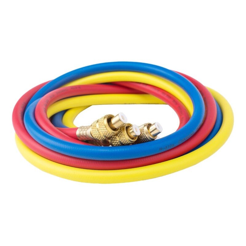 Refrigerant Hoses 60" 1.5m A/C Charging Hose Set for HVAC Air Condition Refrigerant R12 R22 R502