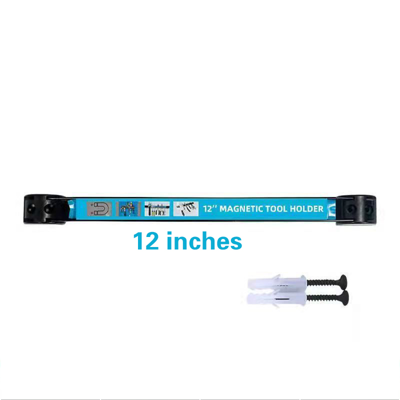Hochleistungsmagnet-Werkzeugstangen-Streifen halter, magnetischer Werkzeug halter, Schraubenschlüssel-Organizer-Wand-Aufbewahrungswerkzeugstangenstreifen-Rack platzsparend: Dunkelgrau