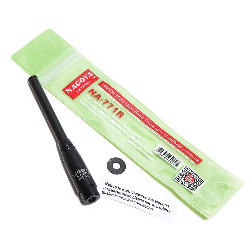 ANTENNA NAGOYA DUAL BAND VHF/UHF 144/430 MHz 10W SMA-FEMMINA