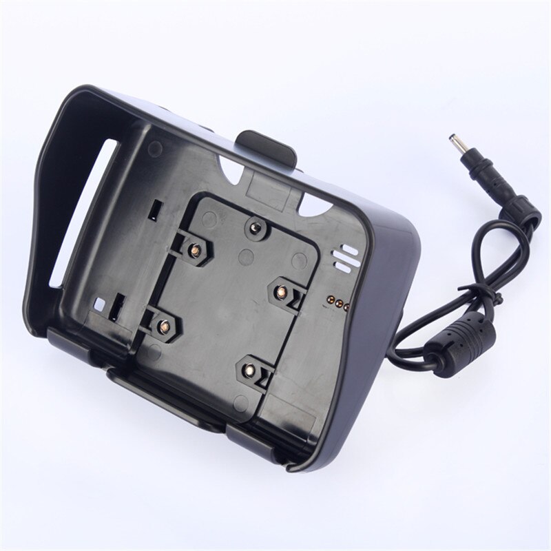Fodsports-accesorios para gps de motocicleta, soporte de cuna con cable de alimentación de 4,3 pulgadas, 1 unidad