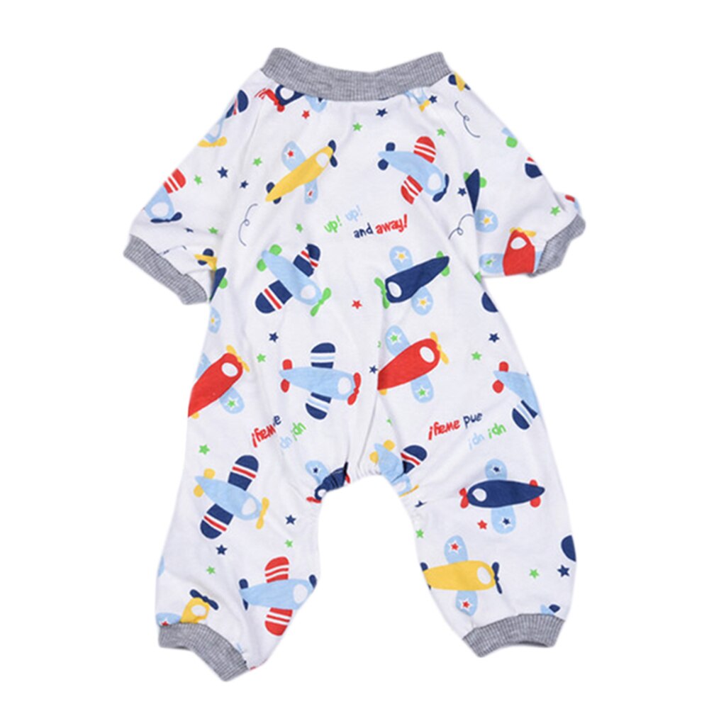 1Pc Lovely Plane Pattern Pet Cloth Dog Clothes Autumn Winter Clothes Pet Coat Dog Clothes Small Pet Dog Coat Size XS