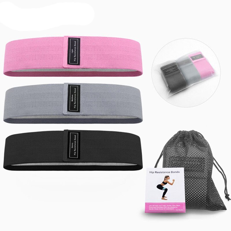 3 Stks/partij Fitness Rubber Kwaden Weerstand Bands Expander Elastiekjes Voor Fitness Elastische Band Voor Fitness Band Training: Set1