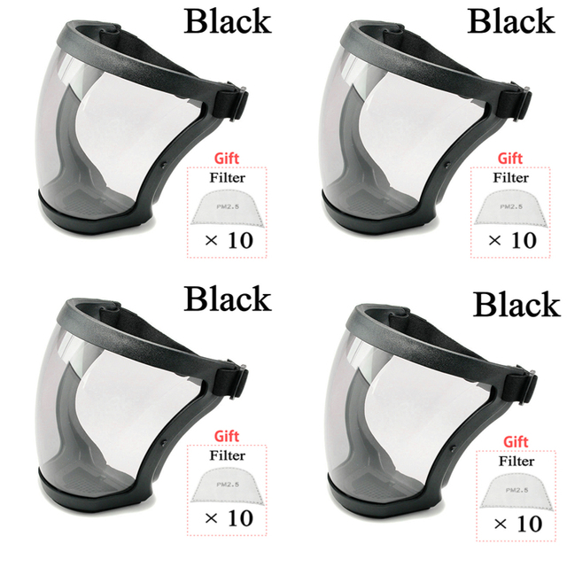 Máscara de protección para el trabajo, Protector facial completo, a prueba de polvo, resistencia al impacto, máscara de trabajo para carpintería, herramientas de cocina reutilizables para el hogar: Morado