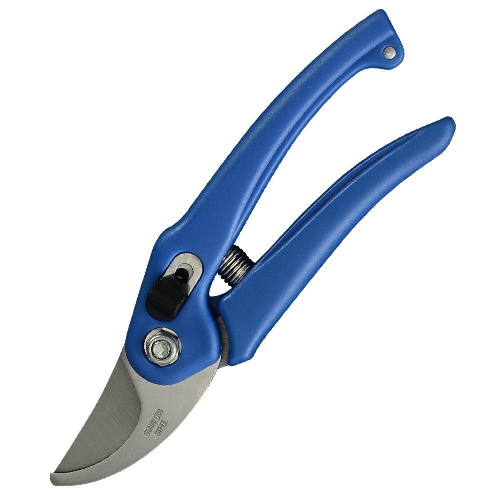 1PC Plant Trim Horticulture Hand Pruner Cut Secateur Garden Anvil Pruning Shear Scissor Tool Shears Orchard Branch Shrub X4P3: c