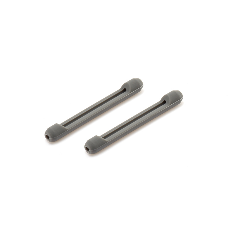 5 paia antiscivolo gancio per l&#39;orecchio occhiali accessori per occhiali occhiali da vista impugnatura in Silicone supporto per punte del tempio occhiali per occhiali impugnatura: Grey
