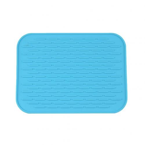 Kjøkken silikon vask mat servise kopp tørr pute gryteklut bord dekkeunderlag kjøkken tilbehør kjøkken dingser