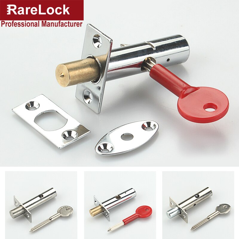 Hidden Tube Well Lock Simple Installation for Concealed Door Fire Door Fire Pipe Well Lock Channel MA013 Rarelock F1