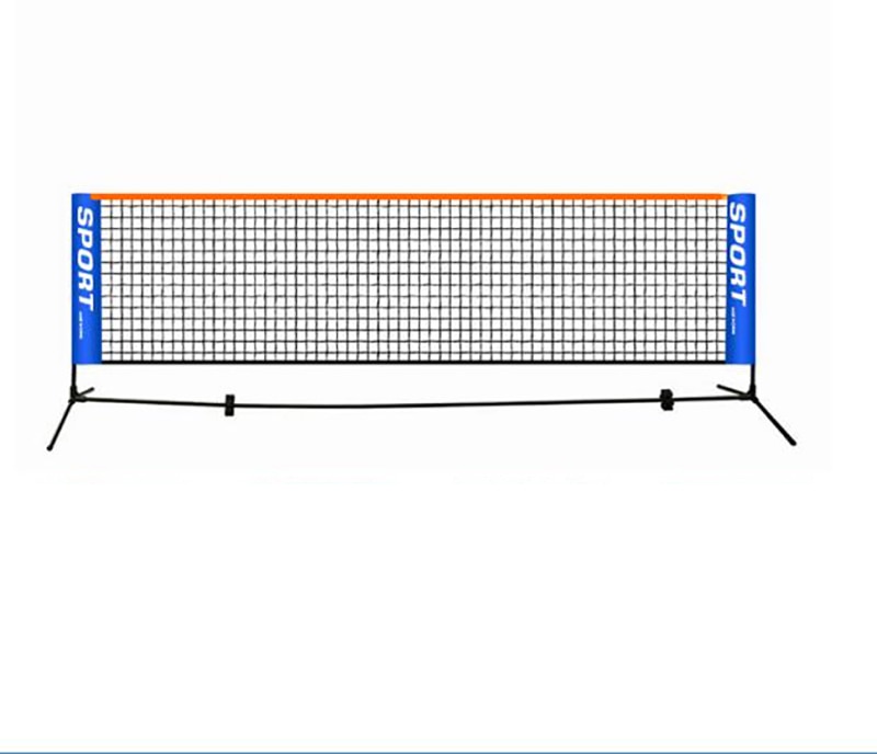 Draagbare 3-6 Meter Tennis Net Standaard Tennis Netto Voor Match Training Netto Zonder Frame Tennisracket Sport Netwerk badminton