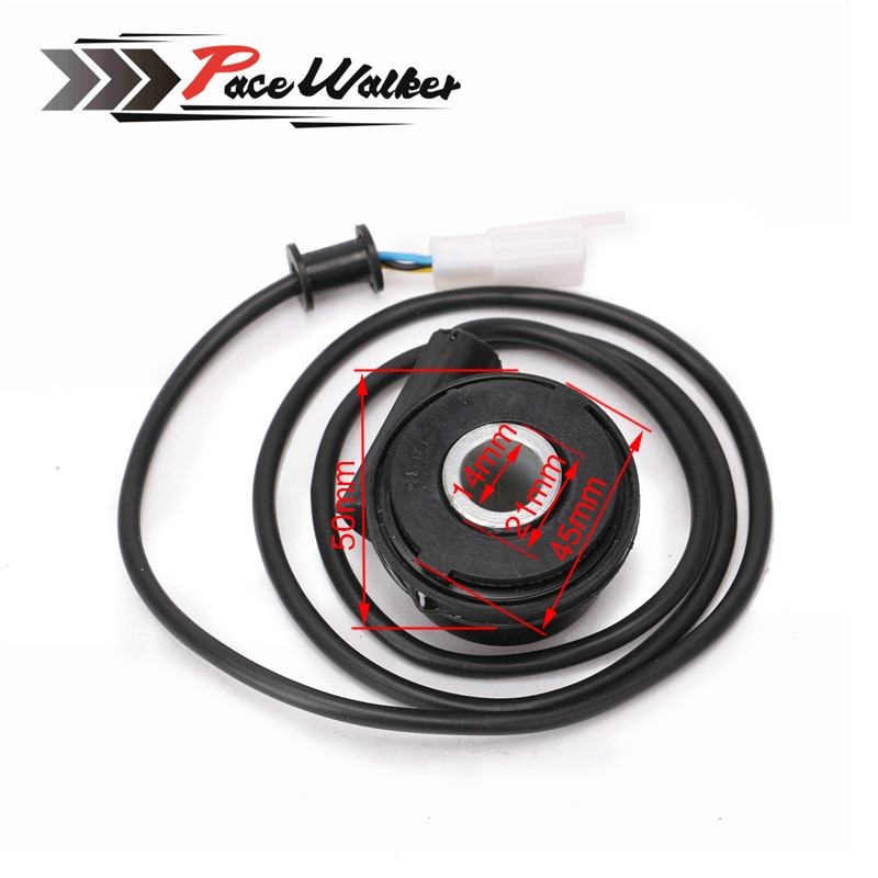 Capteur de compteur de vitesse de moto | Câble de compteur de vitesse de M3, accessoires de odomètre numérique longueur 800mm
