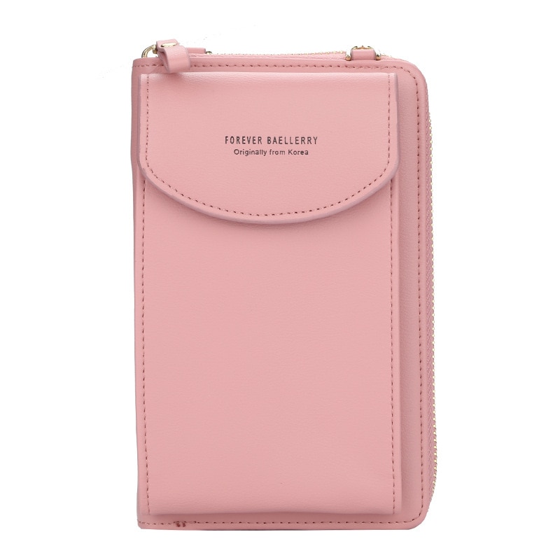 Women Wallet Brand Cell Phone Wallet Big Card Holders Wallet Handbag Purse Clutch Messenger Shoulder Straps Bag