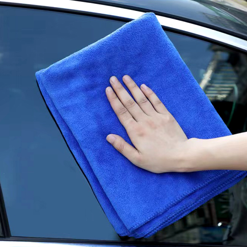 160x60cm Car Wash Towel 400GSM Microfiber High Water Absorption Cleaning Towels Thickened Soft Car Washing Drying Cloth
