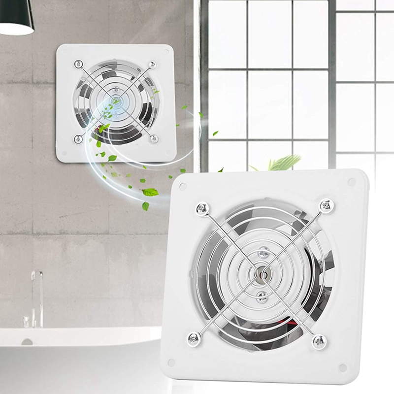 Bathroom Exhaust Fan, 25W 220V Wall Mounted Exhaust Fan Home Bathroom Quiet Ventilation Exhaust Fan Ceiling Mounted Fan