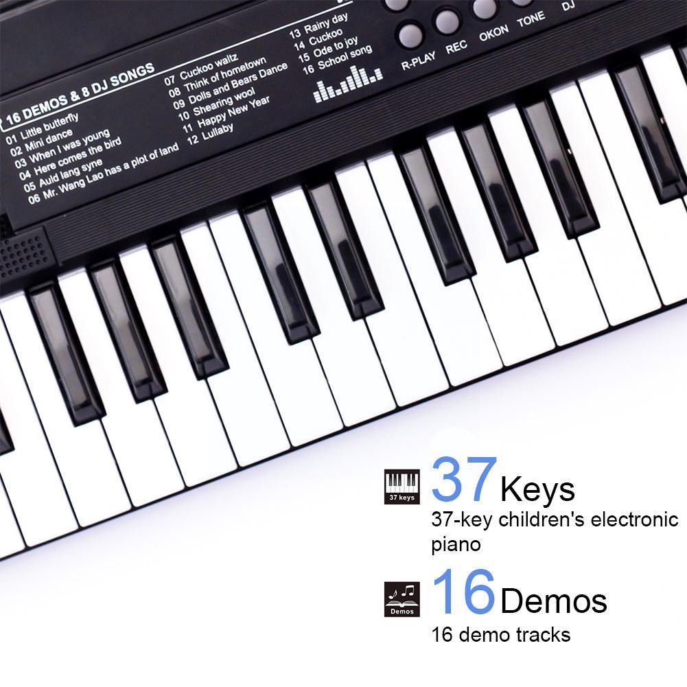 37 S Electronic Board Piano Digital Music Board Electric Piano Children Musical Enlightenment For Beginners A5x0