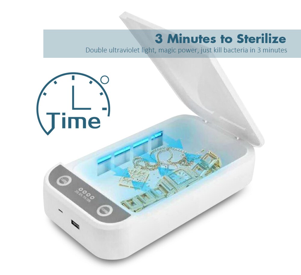 5v multifunksjonell uv sterilisator maskin for masker telefon smykker tannbørste undertøy husholdning aromaterapi sterilisator