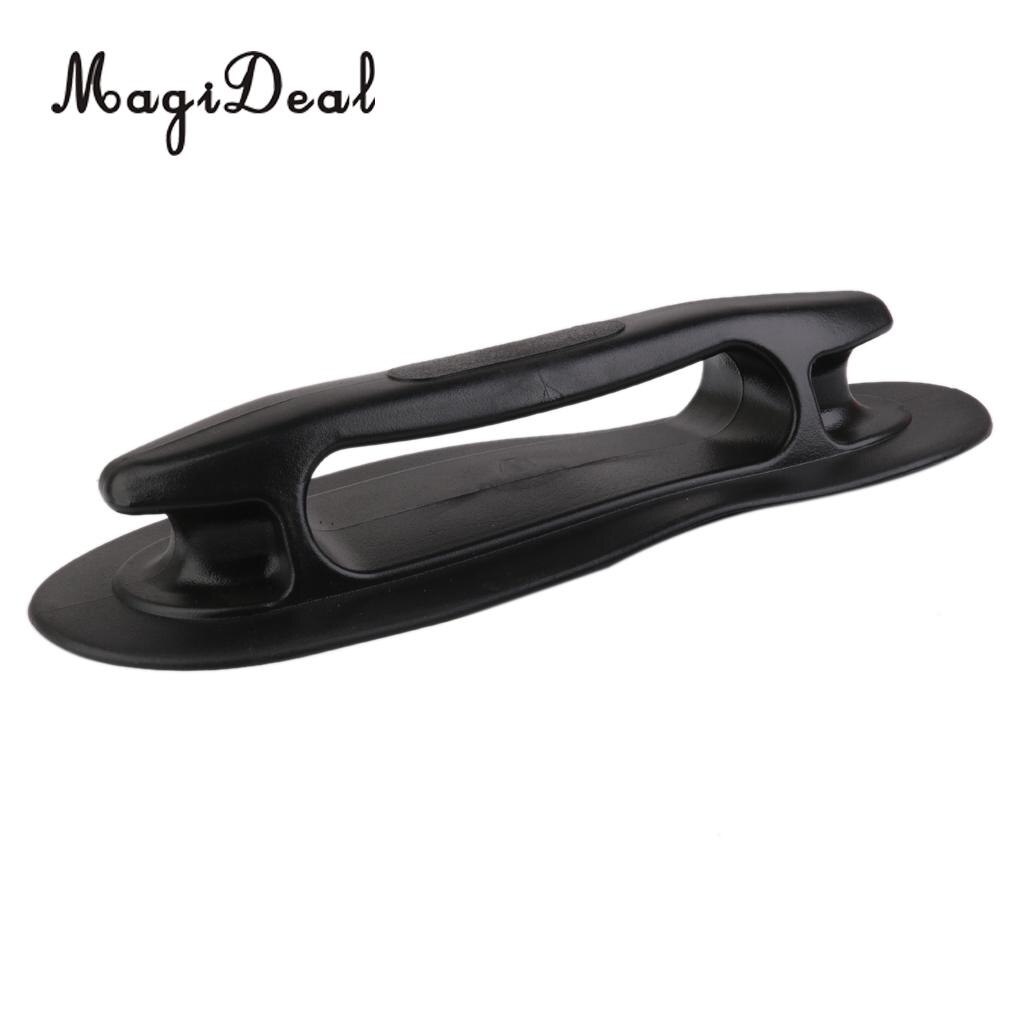 MagiDeal – poignée de levage/taquet en PVC noir, 1 pièce de 22.2cm, pièces de bateau gonflable en caoutchouc, pour les Sports de ski nautique