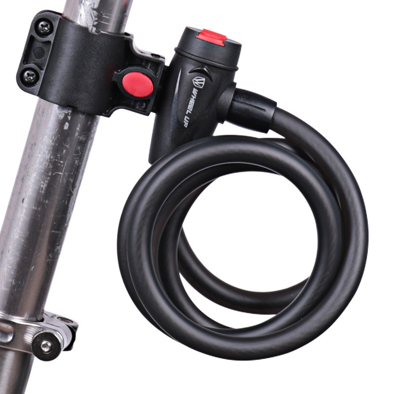 Fietsslot Anti-Diefstal Mountainbike Lock Stalen Kabelslot Fiets Rijden Accessoires Algemene Elektrische Fietsslot Fietsslot