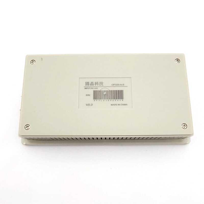 Tekstvisning  op320- a  v8.0 op320- a-s  md204l understøtter 232 422 485 kommunikation plc linktekst