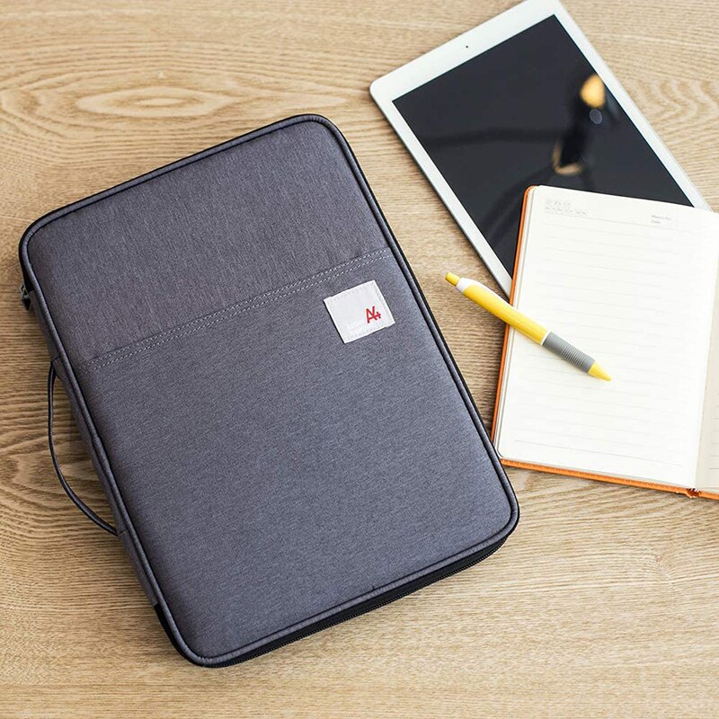 Document Houder Portfolio Organizer Reizen Waterdichte A4 Bestand Houder Paspoort Tablet Organizer Voor Kantoor Ipad Pen Notebooks