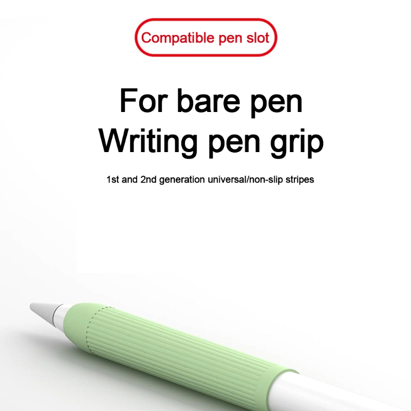 Manchon de stylo en Silicone, 1 ou 2 générations, antidérapant, muet, porte-stylo universel Ultra-fin, accessoires pour ordinateur portable
