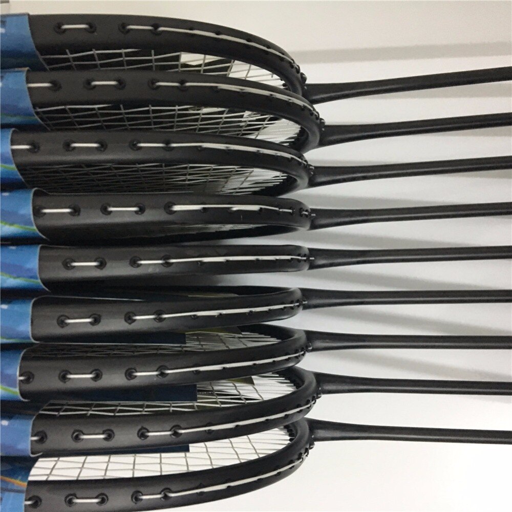 6U up 35Lbs badminton racket made of high modulus graphite stiff shaft light badminton racquet carbono prestrung jetspeed racket