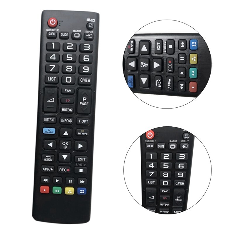 Smart Universal Remote Control Replacement,Replacement Tv Control For Lg 55La690V 55La691V 55La860V 55La868V Akb73715601