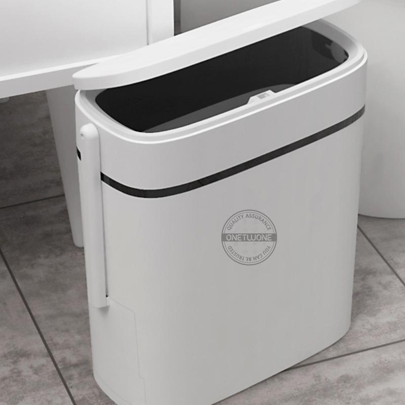 Cubo de basura de plástico para baño, cubo de basura para cocina, herramientas de limpieza del hogar
