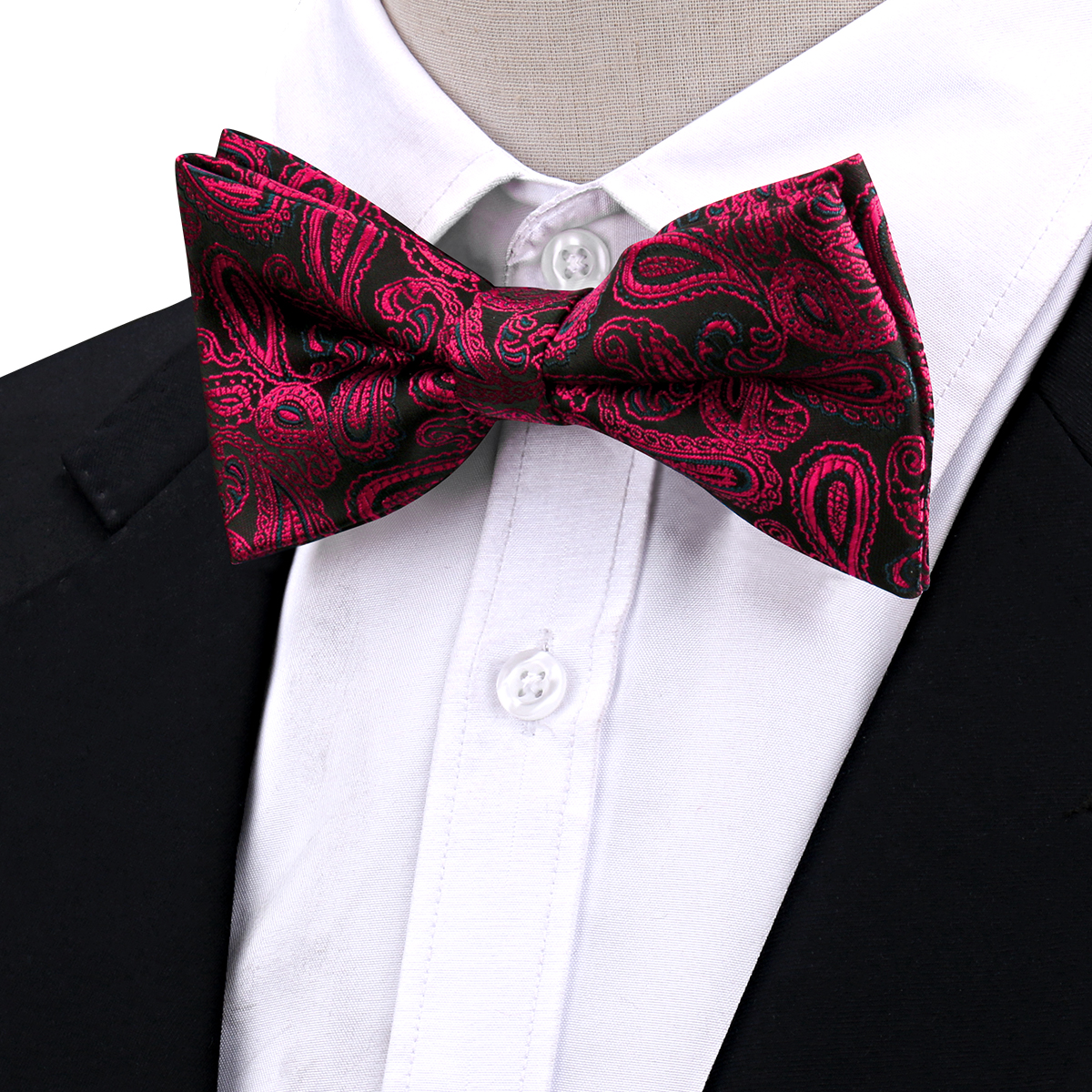 Pajarita para hombre, pajarita Floral para adultos, clásica, de boda, novio, camisa, accesorios para el cuello, pajaritas ajustables para el cuello, corbata de: Multicolor