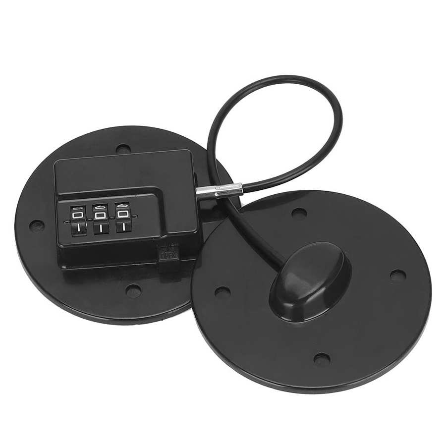 Baby Safety Lock Child Protection Password Lock Drawer Door Window Restrictor Stop for Cabinet Fridge Closet smart door lock: Black