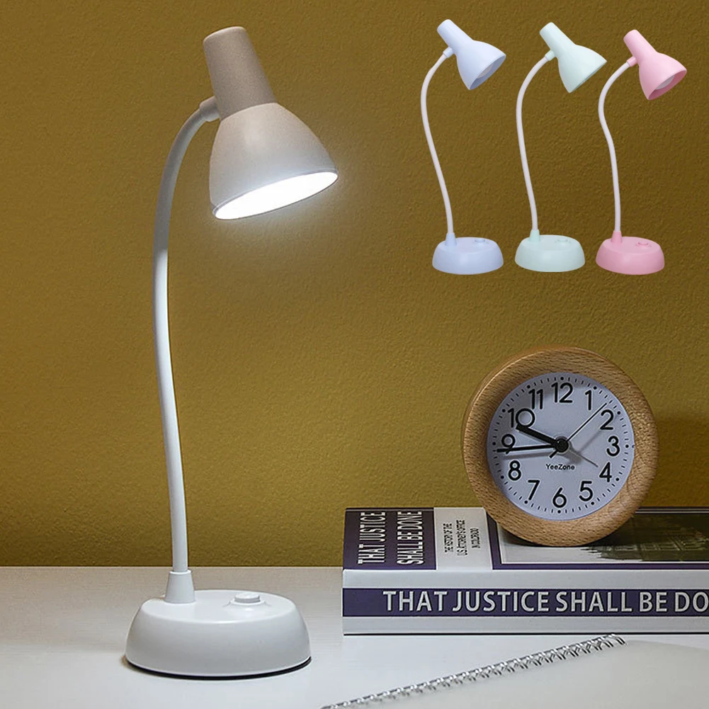 Led proteção para os olhos livro luz noturna ângulo ajustável mini clip-on lâmpada de mesa de estudo bateria aa usb plug-in para leitura do quarto
