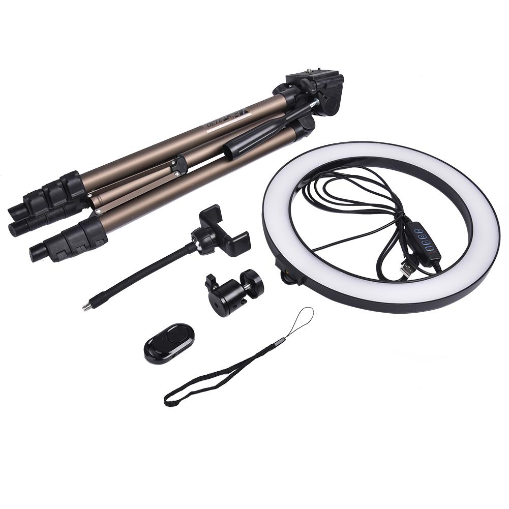 6/10inch LED Ring Light Camera Light Makeup Selfie with Tripod Phone Holder Video light for Mobile Phone Accessories