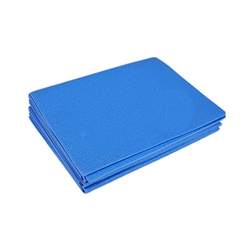 Yoga Mat Gym Exercise Sports Fitness Physio Pilates Mat Soft Mats Non Slip Foldable Massage Relieve Stress Pain Spike Cushion: blue