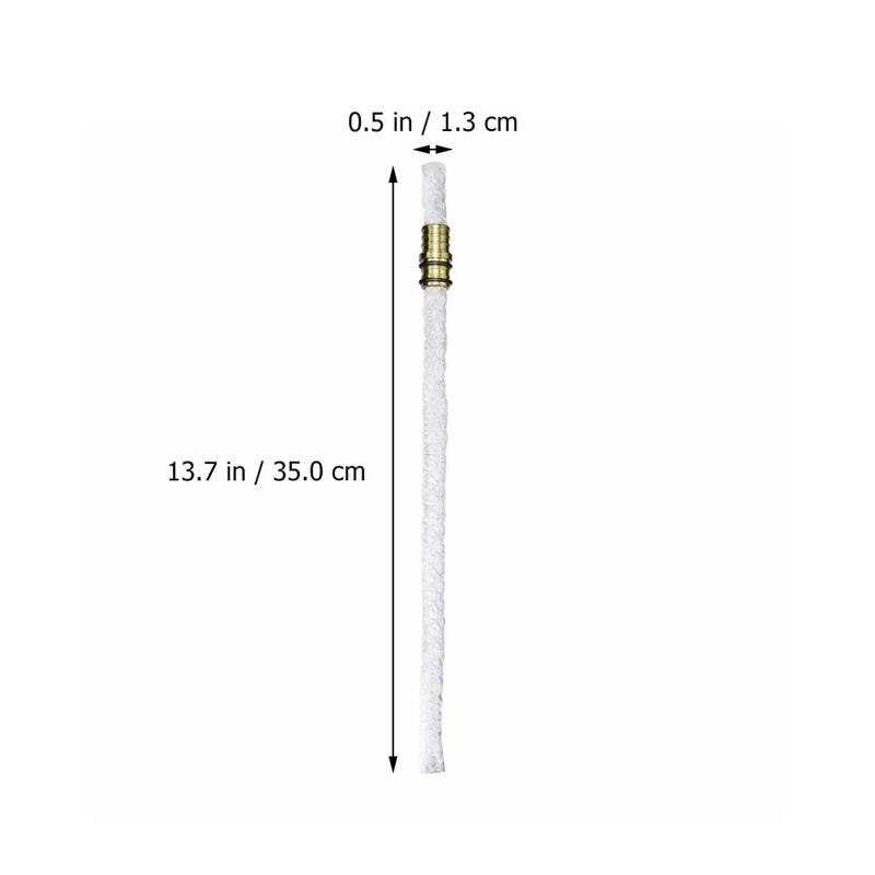 1 Set Wine Bottle Replacement Wick Bottle Wick Safe Bottle Wick Glass Fiber Bottle Lamp Core Cotton Core Brass Suit Lamp Core